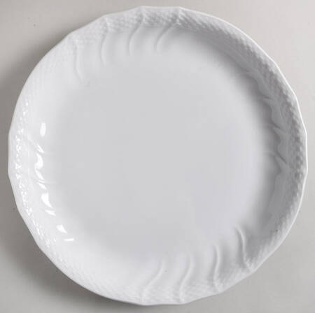 Josephine White Cake Plate