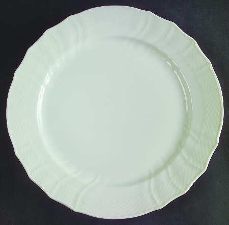 Josephine White Dinner Plate