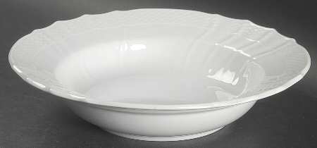 Josephine White Rim Soup Bowl