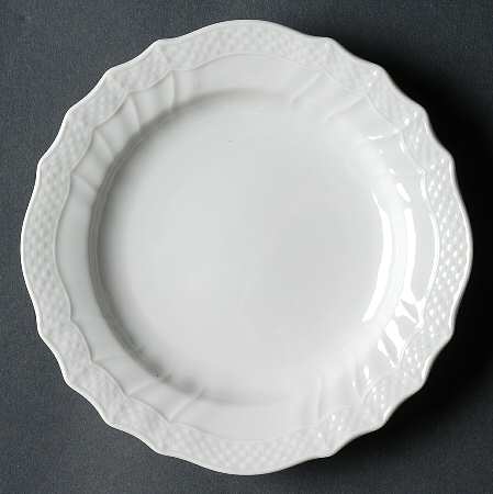 Josephine White Bread & Butter Plate