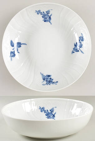 Juliane Marie Blue 9" Round Vegetable Bowl