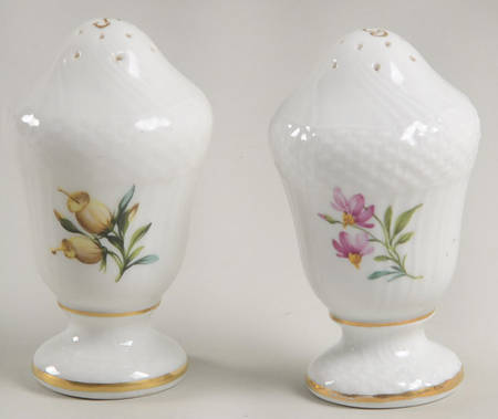Light Saxon Flower Salt & Pepper Set