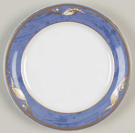 Magnolia Blue Bread & Butter Plate