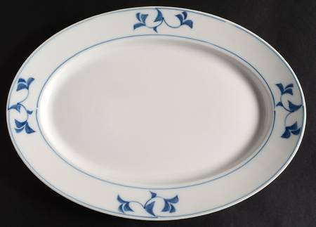 Noblesse 14" Oval Serving Platter