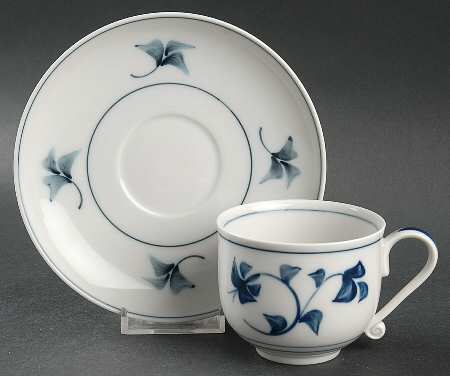 Noblesse Flat Cup & Saucer Set