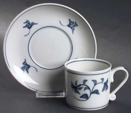Noblesse Flat Cup & Saucer Set