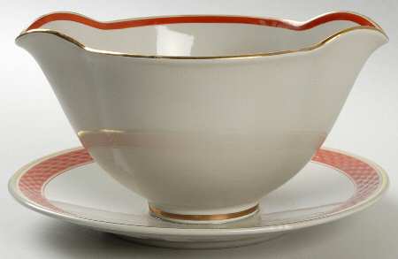 Oranja Tureby Gravy Boat with Attached Underplate
