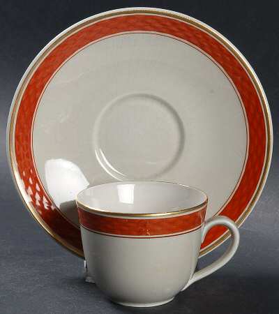 Oranja Tureby Flat Demitasse Cup & Saucer Set