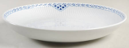 Princess Blue 9" Shallow Round Bowl