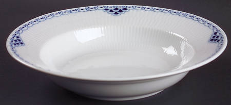 Princess Blue Large Rim Soup Bowl