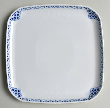 Princess Blue Square Luncheon Plate by Royal Copenhagen