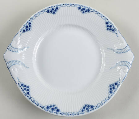 Princess Blue Handled Cake Plate