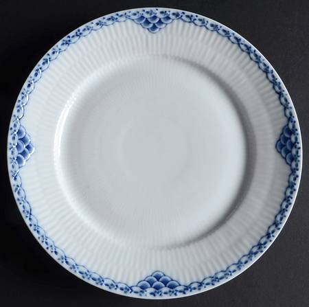 Princess Blue Luncheon Plate by Royal Copenhagen