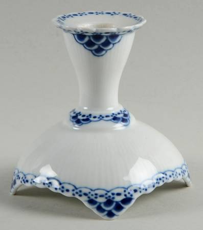 Princess Blue 4" Candlestick