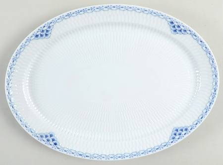 Princess Blue 11" Oval Steak Platter