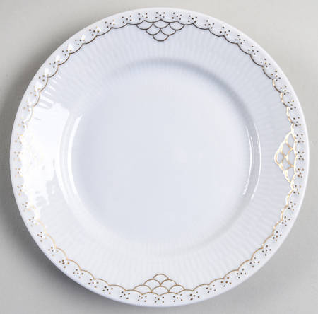Princess Gold Bread & Butter Plate