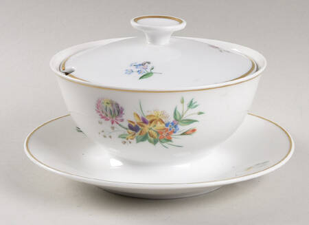 Primavera Sauce Boat & Lid