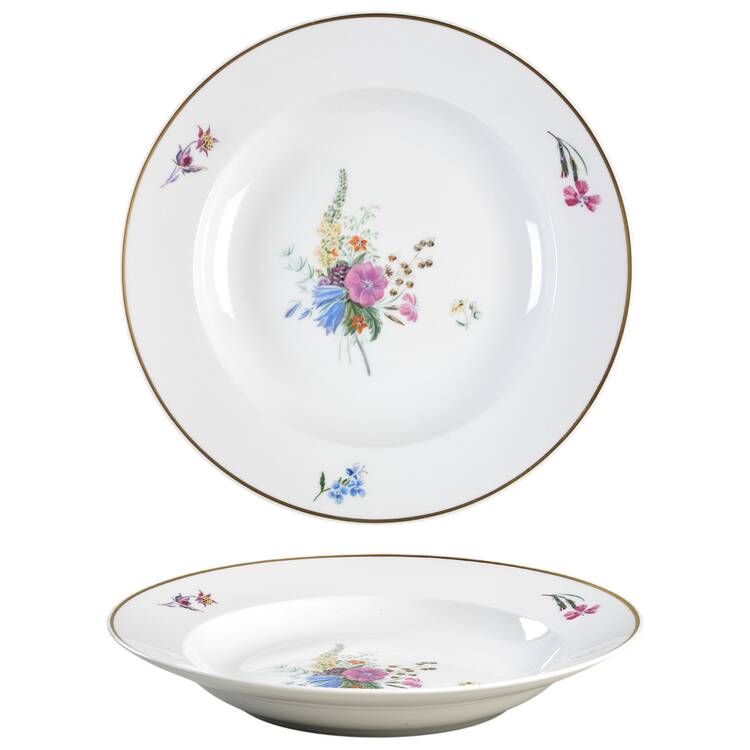 Primavera Large Rim Soup Bowl