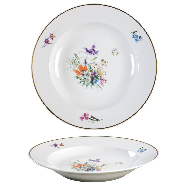 Primavera Large Rim Soup Bowl