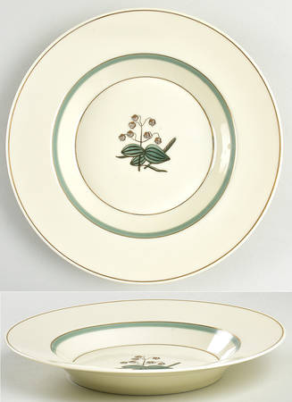 Quaking Grass Large Rim Soup Bowl