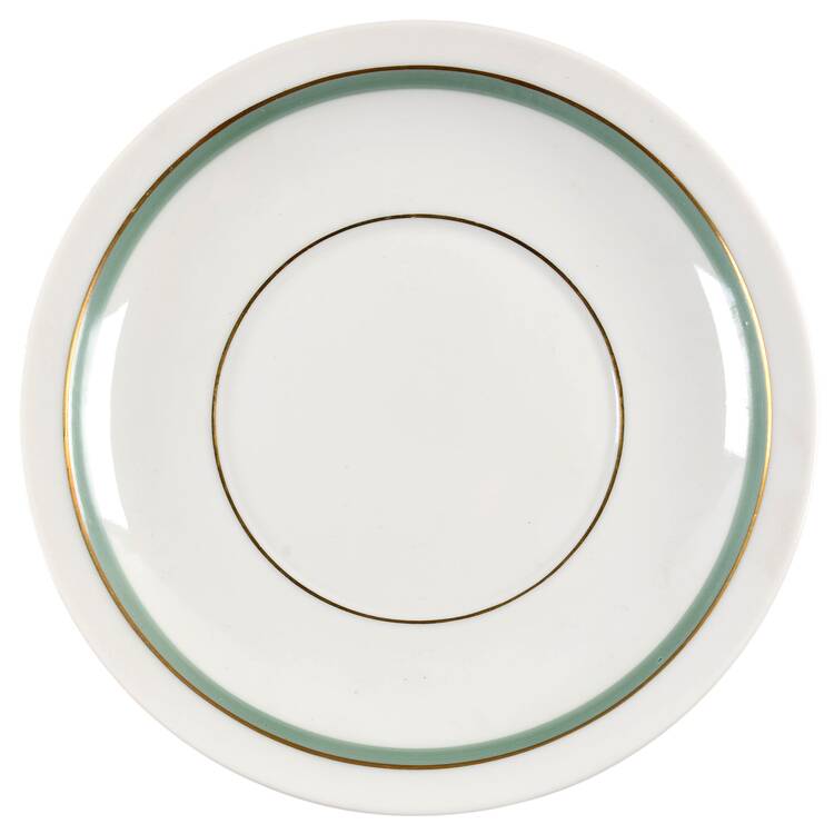 Quaking Grass Saucer for Flat Cup