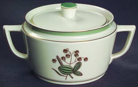 Quaking Grass Mini Sugar Bowl & Lid