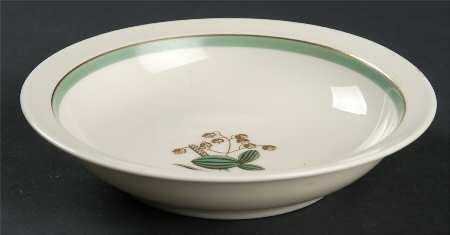 Quaking Grass Rim Fruit/Dessert (Sauce) Bowl
