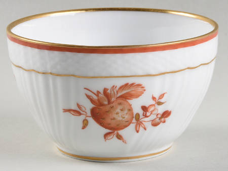 Red Fruit Open Sugar Bowl
