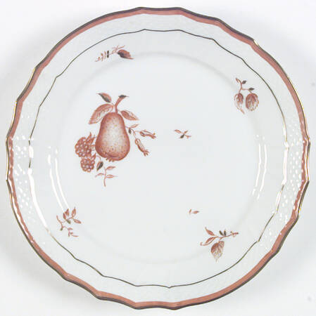 Red Fruit Luncheon Plate