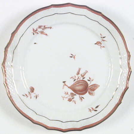 Red Fruit Luncheon Plate