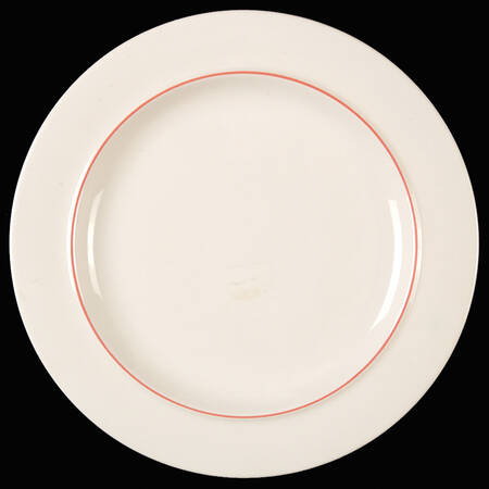 Red Line Salad Plate