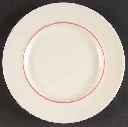 Red Line Bread & Butter Plate