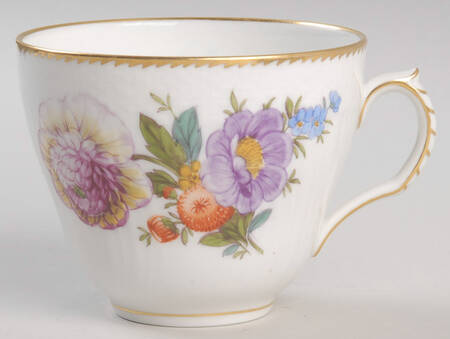 Saxon Flower (1221) Flat Cup