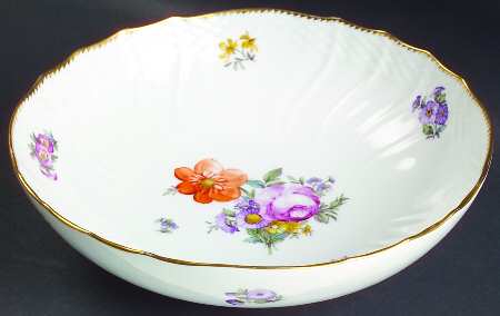 Saxon Flower (1221) 8" Round Vegetable Bowl