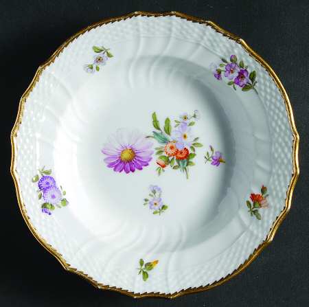 Saxon Flower (1221) Rim Fruit/Dessert (Sauce) Bowl