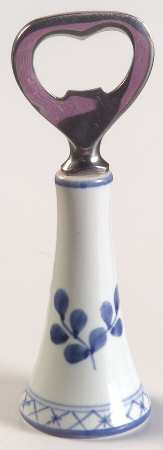 Tranquebar Blue (Rim, Wide Lattice Band) Bottle Opener
