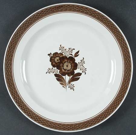 Tranquebar Brown 13" Chop Plate (Round Platter)