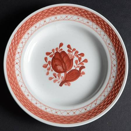 Tranquebar Red Bread & Butter Plate
