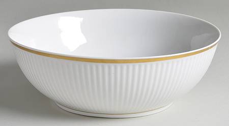 Tunna (Ribbed) 8" Round Vegetable Bowl