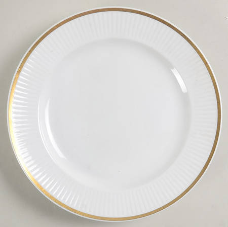 Tunna (Ribbed) Salad Plate by Royal Copenhagen