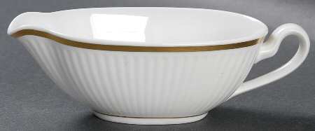 Tunna (Ribbed) Individual Gravy Boat by Royal Copenhagen