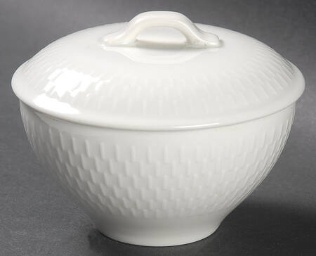 Wheat Sugar Bowl & Lid