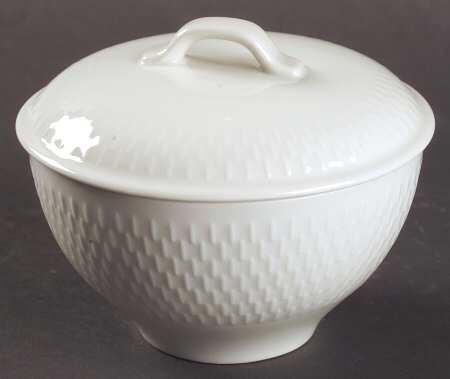 Wheat Sugar Bowl & Lid
