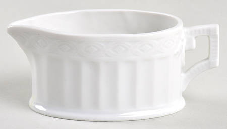 White Fan Mini Creamer