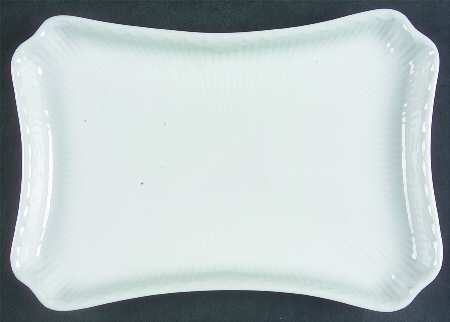 White Half Lace Tray for Creamer & Sugar with Lid