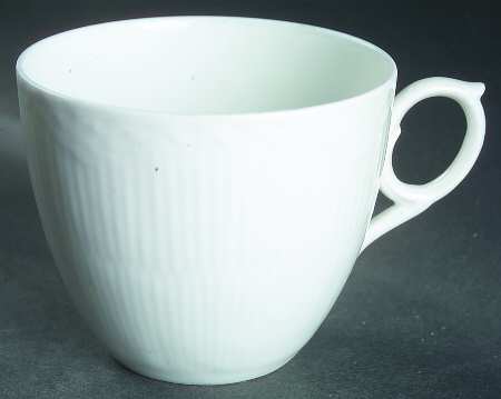 White Half Lace Oversized Cup