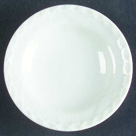 White Half Lace Butter Pat