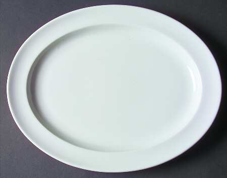 Whitepot 13" Oval Serving Platter