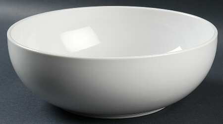 Whitepot 8" Salad Serving Bowl