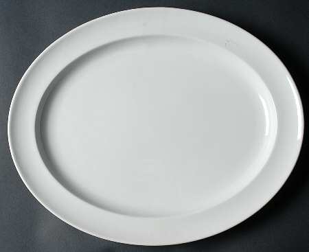 Whitepot 15" Oval Serving Platter